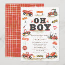 Recherche de construction baby shower invitations Mignon