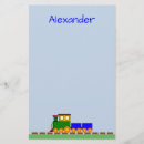 Recherche de trains papier à lettre Pour enfants