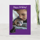 Recherche de furet vœux cartes D'anniversaire