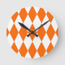 Recherche de forme diamant horloges Orange