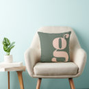 Recherche de sage green coussins Monogramme