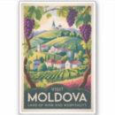 Recherche de moldave autocollants Drapeau de la moldavie