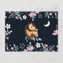 Recherche de famille de hibou cartes postales Mignon