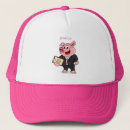 Recherche de porc rose casquettes Drôle