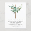 Recherche de verticales 11x14 baptême invitations Croiser
