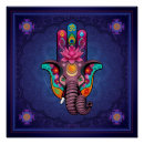 Recherche de hamsa posters Coloré