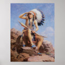 Recherche de guerrier indien posters Tribal