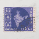 Recherche de timbres poste cartes postales Inde