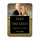 Recherche de gold save the date magnete Couple