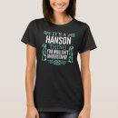 Recherche de hanson tshirts Chose