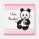Recherche de panda kawaii magnets Dessin