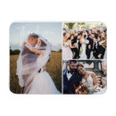 Recherche de jour du mariage magnets Collage photo