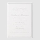 Recherche de transparent invitations Minimaliste