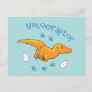 Recherche de velociraptor cartes postales Dinosaures