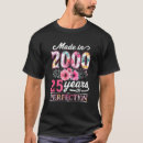 Recherche de 25 ans tshirts Année
