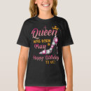 Recherche de anniversaire reine enfant tshirts Pour tous
