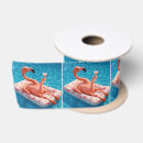 Recherche de flamant rose rubans Été