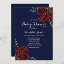 Recherche de rouge baby shower invitations Bordeaux