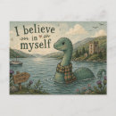 Recherche de loch écossais cartes postales Nessie