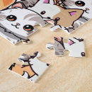 Recherche de mignon chat puzzles Orange