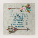 Recherche de flèche puzzles Plumes