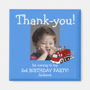 Recherche de camions pompiers magnets Anniversaire
