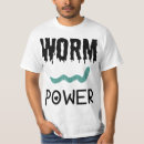 Recherche de worm tshirts Vers de terre