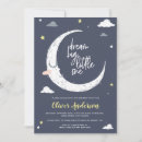 Recherche de lune et étoiles invitations Pour enfants