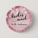 Recherche de or rose badges Demoiselle d'honneur