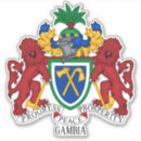 Recherche de drapeau gambien autocollants Drapeaux du monde