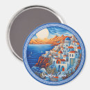 Recherche de santorini magnets Méditerranéen