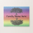 Recherche de généalogie puzzles Arc en ciel