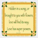 Recherche de caché autocollants Amour