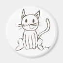 Recherche de chat peint magnets Chaton