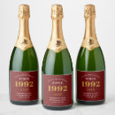Recherche de anniversaire de bouteilles vin étiquettes Typographie