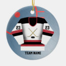 Recherche de hockey ornements Joueur de hockey