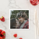 Recherche de fiançailles serviettes Nous sommes fiancés