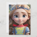 Recherche de fille animée invitations Moderne