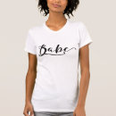 Recherche de babe tshirts Typographie