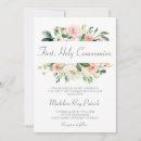 Recherche de première de croix rose petite communion invitations Saint