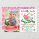 Recherche de one in a melon invitations Pastèque rose