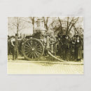 Recherche de pompier vintage cartes postales Camion de pompiers