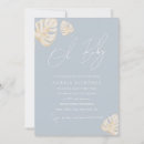 Recherche de leaf baby shower invitations Moderne