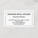 Recherche de excursion cartes visite Professionnel