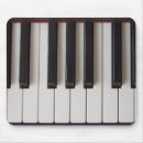 Recherche de piano tapis souris Noir et blanc