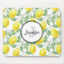 Recherche de jaune citron tapis souris Aquarelle