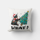 Recherche de père noël drôle coussins Arbre