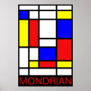Recherche de mondrian posters Abstrait