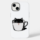 Recherche de cacher iphone coques Chat noir