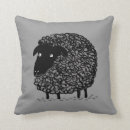 Recherche de moutons coussins Mouton noir